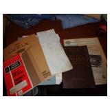 STACK OF OLDER CAR MANUALS / CR STACK OF OLDER CAR MANUALS / CR