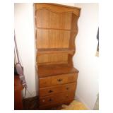 3 DRAWER HUTCH 72' X 30' X 17' / CR 3 DRAWER HUTCH 72' X 30' X 17' / CR