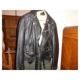 LEATHER JACKET / CR LEATHER JACKET / CR