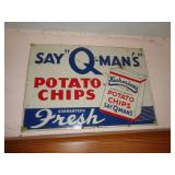 POTATO CHIP SIGN / METAL / 30' X 12' POTATO CHIP SIGN / METAL / 30' X 12'
