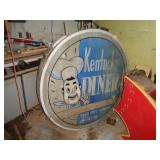 KENTUCKY DINER SIGN 48' X 8' / BSMT KENTUCKY DINER SIGN 48' X 8' / BSMT