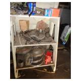 WOOD SHELF AND ALL CONTENTS / BSMT WOOD SHELF AND ALL CONTENTS / BSMT