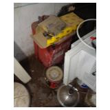OLD METAL RAG BOX / BSMT OLD METAL RAG BOX / BSMT