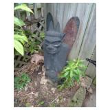 GARGOYLE / 2 PIECE METAL / 33' TALL / BY GARGOYLE / 2 PIECE METAL / 33' TALL / BY