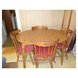 KITCHEN TABLE WITH 4 CHAIRS