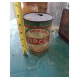 APCO METAL MOTOR OIL CAN / SR