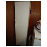 WHITE WOOD CABINET 63" X 16" X 13" / WR