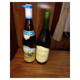 TWO WINE BOTTLES UNOPENED / DR