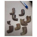 LOT OF CLAY PIPES