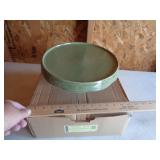 LONGABERGER PEDESTAL CAKE PLATE SAGE LONGABERGER PEDESTAL CAKE PLATE SAGE