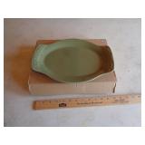 LONGABERGER OVAL PLATTER SAGE LONGABERGER OVAL PLATTER SAGE