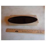 LONGABERGER LONG OVAL TRAY EBONY LONGABERGER LONG OVAL TRAY EBONY