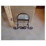 LONGABERGER WROUGHT IRON EASEL LONGABERGER WROUGHT IRON EASEL