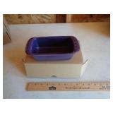 LONGABERGER LOAF DISH EGGPLANT LONGABERGER LOAF DISH EGGPLANT