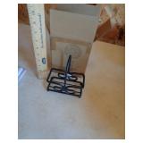 LONGABERGER WROUGHT IRON SALT & PEPPER CADDY LONGABERGER WROUGHT IRON SALT & PEPPER CADDY