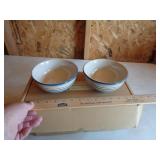 LONGABERGER CABANA TWO BOWL SET LONGABERGER CABANA TWO BOWL SET