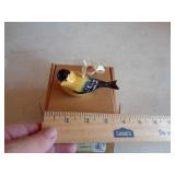 LONGABERGER BACKYARD BIRD GOLDFINCH LONGABERGER BACKYARD BIRD GOLDFINCH
