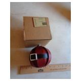 LONGABERGER SANTA BELLY ORNAMENT LONGABERGER SANTA BELLY ORNAMENT