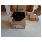 LONGABERGER CONTOUR BOWL EBONY LONGABERGER CONTOUR BOWL EBONY