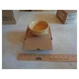 LONGABERGER SMALL DESSERT BOWL BUTTERNUT LONGABERGER SMALL DESSERT BOWL BUTTERNUT