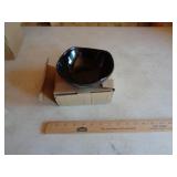 LONGABERGER SM RIPPLE BOWL EBONY LONGABERGER SM RIPPLE BOWL EBONY