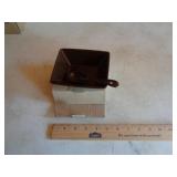 LONGABERGER TASTING BOWL W SPOON CHOCOLATE LONGABERGER TASTING BOWL W SPOON CHOCOLATE