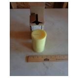 LONGABERGER 3X5 WHITE CANDLE PILLAR LONGABERGER 3X5 WHITE CANDLE PILLAR