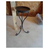 LONGABERGER WROUGHT IRON CANDLE STAND LONGABERGER WROUGHT IRON CANDLE STAND