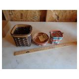 LONGABERGER 3 BASKETS LONGABERGER 3 BASKETS