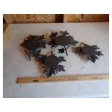 LONGABERGER 4 WROUGHT IRON CANDLE HOLDERS LONGABERGER 4 WROUGHT IRON CANDLE HOLDERS