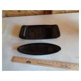 LONGABERGER 2 EBONY TRAYS LONGABERGER 2 EBONY TRAYS