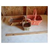 LONGABERGER 3 BASKETS LONGABERGER 3 BASKETS