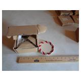 LONGABERGER SET OF 4 PEPPERMINT TWIST COASTERS LONGABERGER SET OF 4 PEPPERMINT TWIST COASTERS