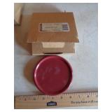 LONGABERGER COASTER LID PAPRIKA LONGABERGER COASTER LID PAPRIKA