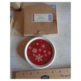 LONGABERGER COASTER LID HOLIDAY LONGABERGER COASTER LID HOLIDAY