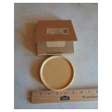 LONGABERGER COASTER LID BUTTERNUT LONGABERGER COASTER LID BUTTERNUT