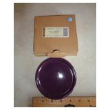LONGABERGER COASTER LID EGG PLANT LONGABERGER COASTER LID EGG PLANT