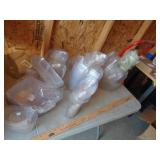LONGABERGER LOT OF PLASTIC LINERS LONGABERGER LOT OF PLASTIC LINERS