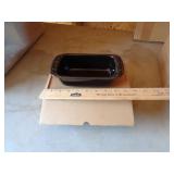 LONGABERGER LOAF DISH EBONY LONGABERGER LOAF DISH EBONY