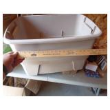 STORAGE TOTE NO LID STORAGE TOTE NO LID