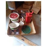 LONGABERGER LOT OF MIXED 10 ITEMS LONGABERGER LOT OF MIXED 10 ITEMS
