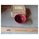 LONGABERGER DESSERT BOWL PAPRIKA LONGABERGER DESSERT BOWL PAPRIKA