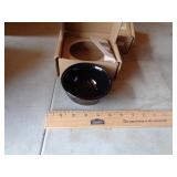 LONGABERGER DESSERT BOWL EBONY LONGABERGER DESSERT BOWL EBONY