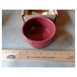 LONGABERGER SALT CROCK PAPRIKA LONGABERGER SALT CROCK PAPRIKA