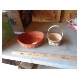 LONGABERGER 2 BASKETS LONGABERGER 2 BASKETS