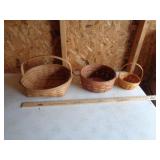 LONGABERGER 3 BASKETS LONGABERGER 3 BASKETS