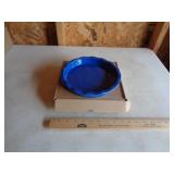 LONGABERGER PIE TART CORNFLOWER LONGABERGER PIE TART CORNFLOWER