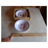 LONGABERGER SET 4 STARS & STRIPES BOWLS PLASTIC LONGABERGER SET 4 STARS & STRIPES BOWLS PLASTIC