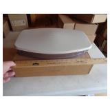 LONGABERGER CASSEROLE PROTECTOR PLASTIC LONGABERGER CASSEROLE PROTECTOR PLASTIC