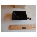 LONGABERGER TASTING BOWL W/ SPOON EBONY LONGABERGER TASTING BOWL W/ SPOON EBONY